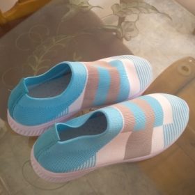 Women's Casual Mesh Sneakers Knitted Flat Shoes photo review