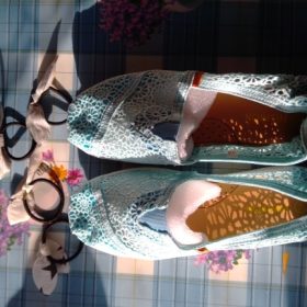 Women’s Breathable Lace Mesh Platform Shoes photo review