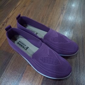 Women’s Casual Mesh Sneakers Flat Shoes photo review