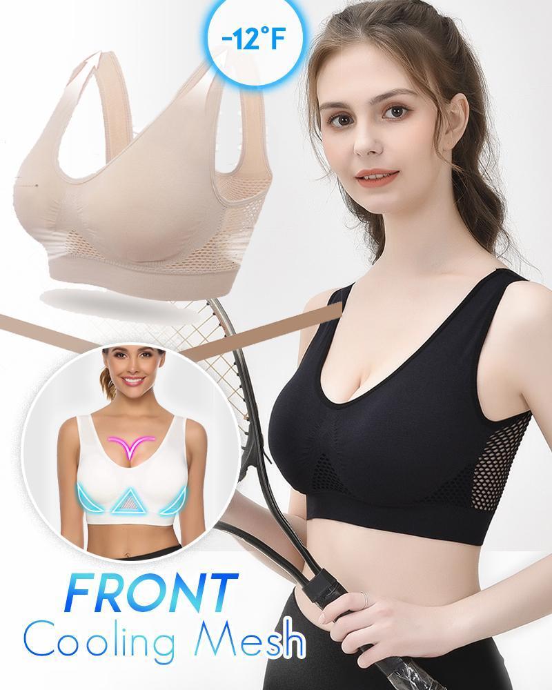 Ultra-Breeze Lift Air Bra, Breathable Cool Lift Up Air Bra, Women's  Seamless Air Permeable Cooling Comfort Bra (S,Dust) : : Clothing,  Shoes & Accessories