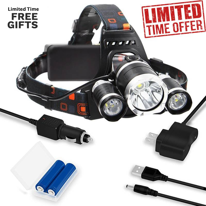 LED Headlamp Fishing Hunting Camping