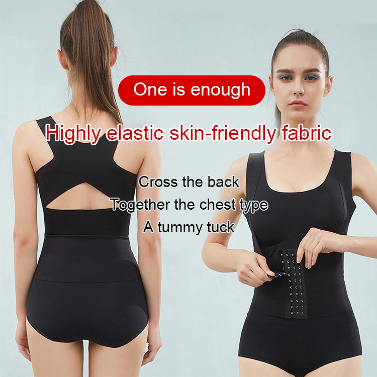 💕Mother's Day Sale 🔥3-in-1 Waist Buttoned Bra Shapewear