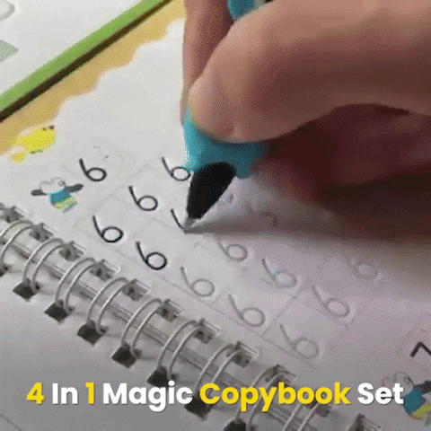 Magic Practice Copybook- SET OF 4 – Hourpod