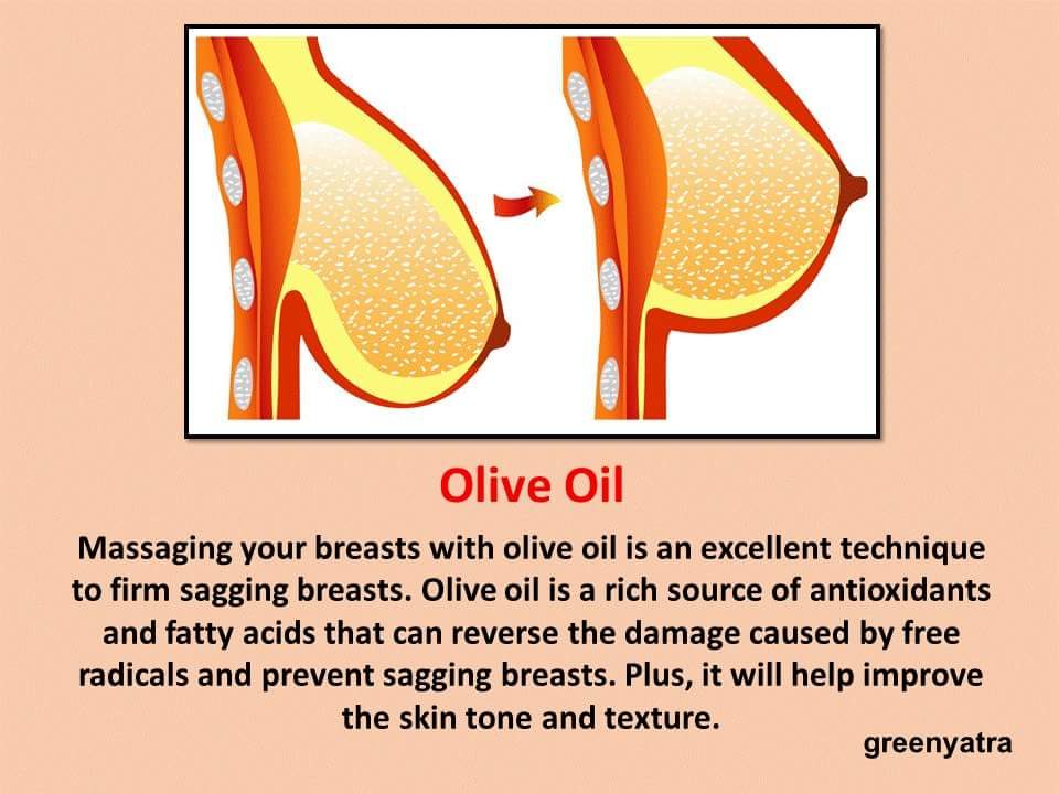 FACT CHECK: Does Olive Oil 'Fix' Sagging Breasts?