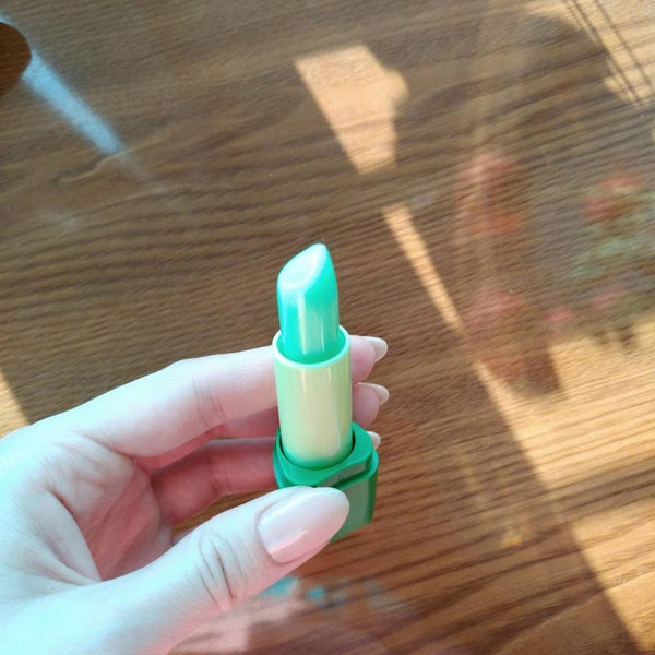 Moisture Lip Balm Long-Lasting Natural Aloe Vera Lipstick Color Mood Changing Long Lasting Moisturizing Lipstick Anti Aging