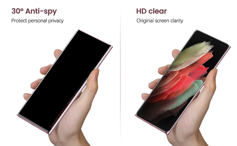 Samsung Galaxy S21 Ultra 5G privacy screen protector