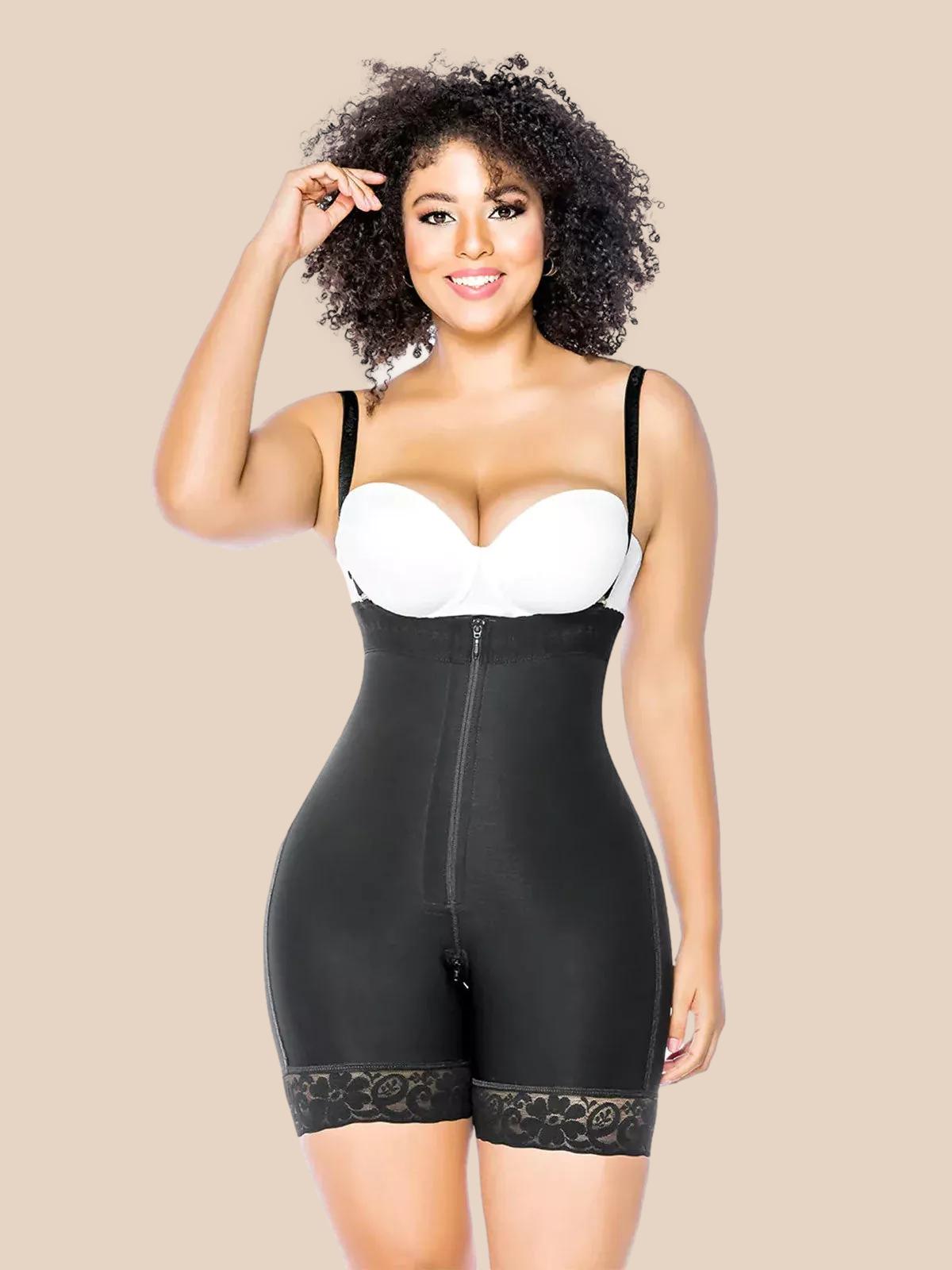Fajas Colombianas Butt Lifter Shapewear Tummy Control Panties Crotch with  Zipper Ref 1008 – chic-curve – Nile Santa