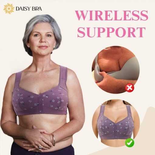 Daisy Bra - COMFORTABLE & CONVENIENT FRONT BUTTON BRA