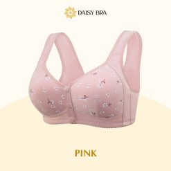 Daisy Bra Front Button,Comfortable Breathable Front Snap Bra