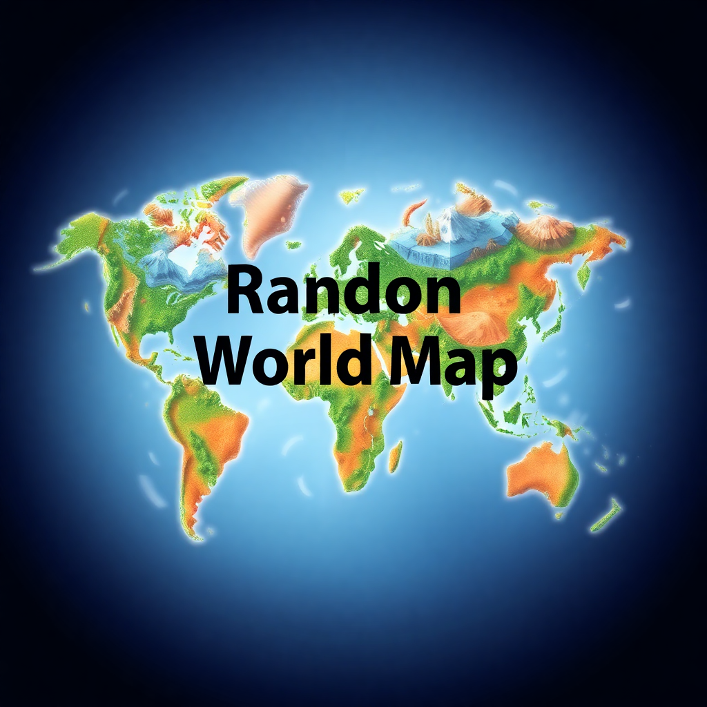 Random World Map Generator - Nilesanta
