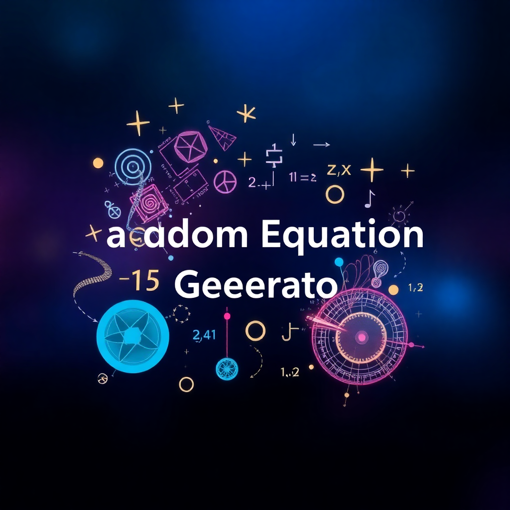 Random Equation Generator - Nilesanta